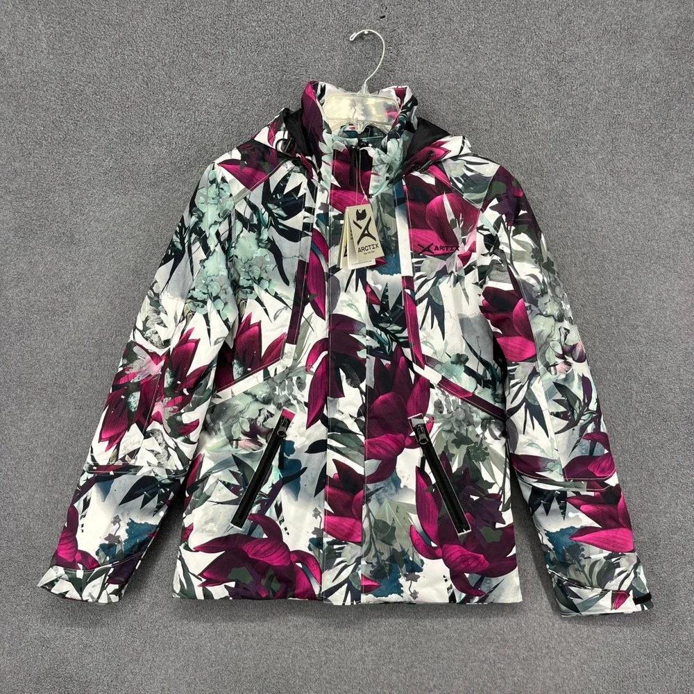 Arctix Blizzard Ski Jacket Womens Small Floral‎ Print